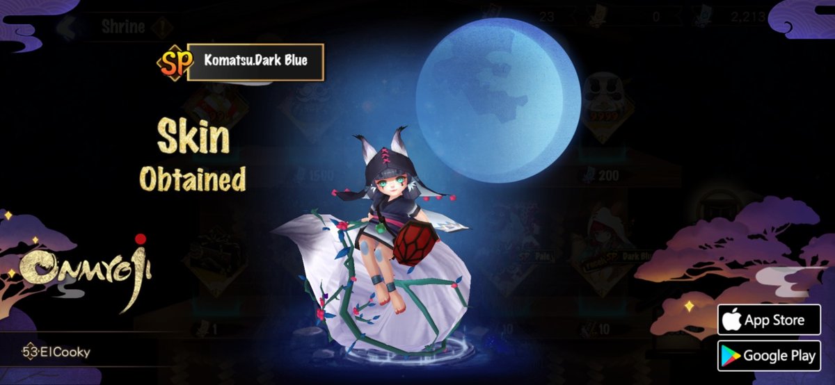 e_lcooky's tweet photo. #Onmyoji# I got a brand new rare skin! Check it out and try your luck! https://t.co/1eivEIAL3b