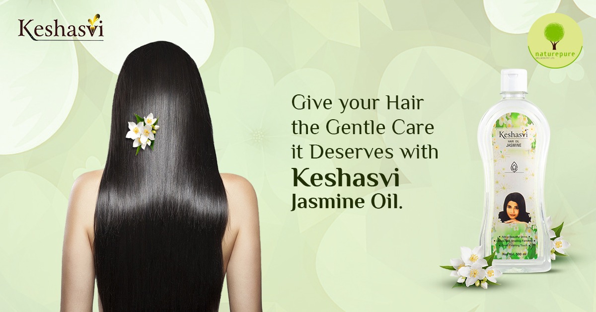 naturalpurity's tweet photo. Gentle care for your hair goes a long way. SO don't forget to give your hair some natural care with the goodness of Keshasvi Jasmine Hair Oil, which will deeply moisturize your hair leaving it Soft and Shiny.

Shop Now - https://t.co/kDDfjb8yB7

#NaturePureWellness https://t.co/7GjUpD2eNO