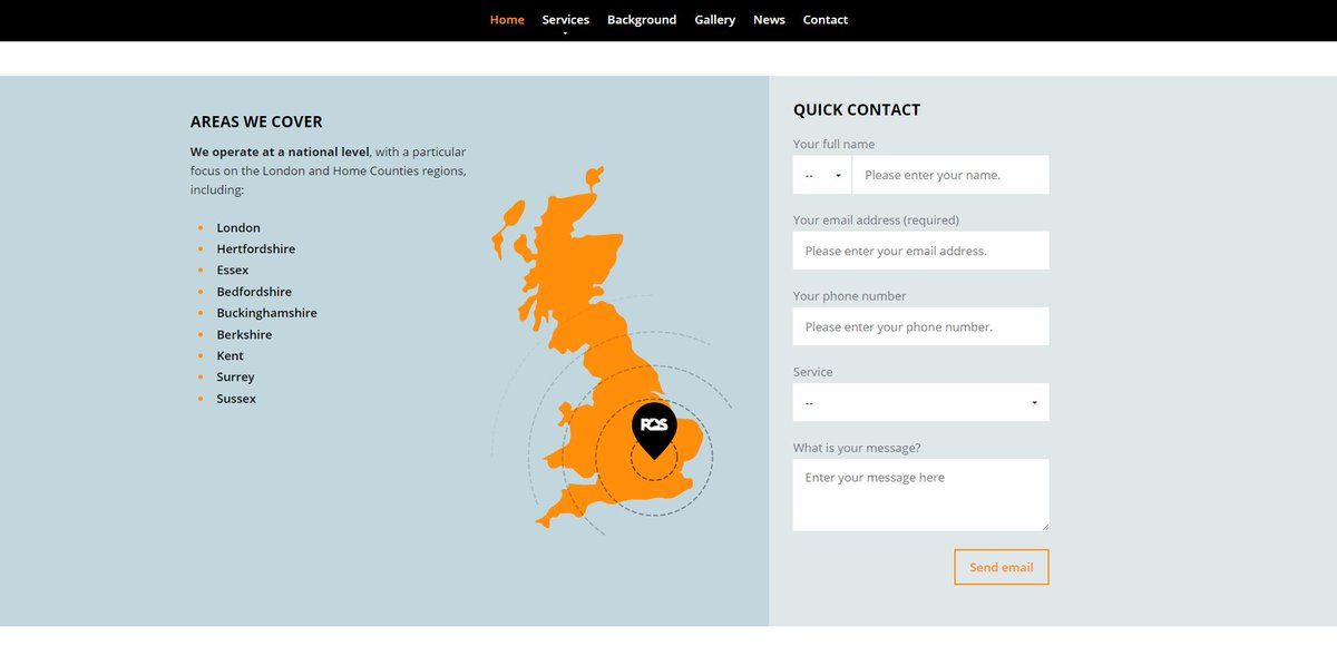 AWDWebDesign's tweet image. A brand new website for Resolute Dog Security Ltd (@LtdResolute) where they provide structured, tailored and bespoke security solutions. 

Take a look at the website here: resolutedogsecurity.co.uk

#webdesign #hertfordshire