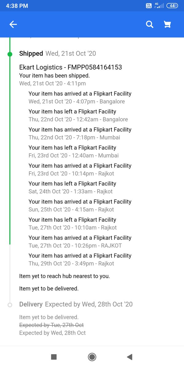 NagheraPravin's tweet photo. @Flipkart You are froud, you sell are fake https://t.co/mhexRlfhuK