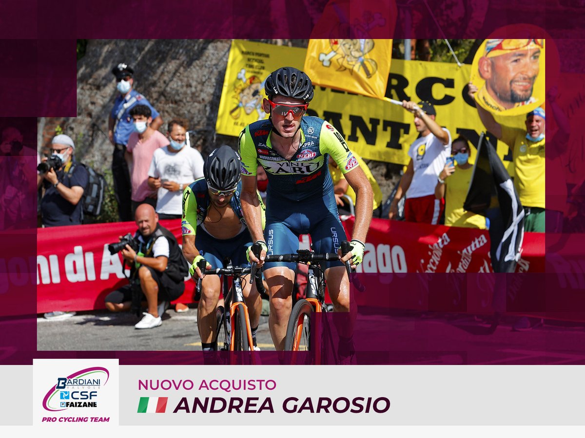 <a href="/Bardiani_CSF/">Bardiani-CSF 7 Saber</a> Faizanè: ingaggiati anche <a href="/umbertomarengo/">Umberto Marengo</a> e Andrea Garosio per il 2021
bit.ly/3mvypW8