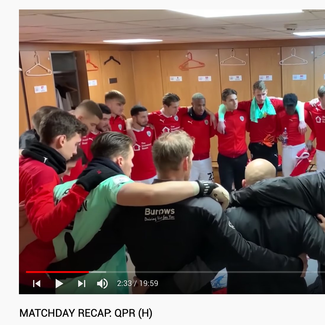 BarnsleyFC's tweet photo. 😁 We see you, José... https://t.co/71K39U38fr