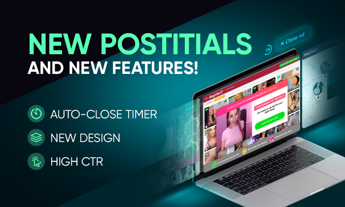 bongacash's tweet photo. 🤩 #BongaCash have diversified #Postitial promos and now you have access to as many as 12 Postitials 🤑 with additional functionality! You can choose mobile, #responsive or desktop Postitial version, as well as add an auto-close timer ⏲️
https://t.co/X57cUawHBw https://t.co/aUgfAgjmZi