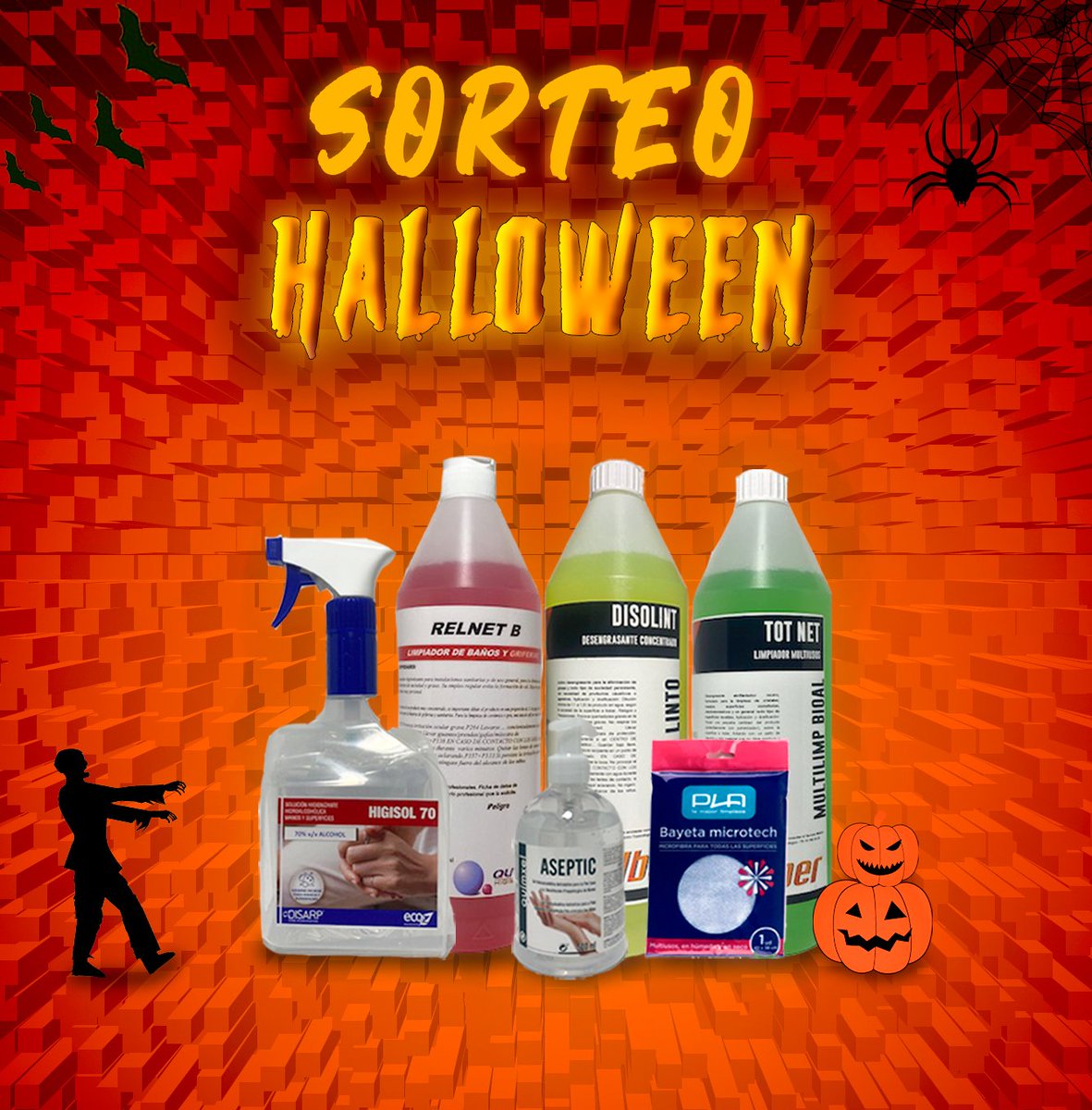 QuimipackHI's tweet photo. 🎃❗SORTEO HALLOWEEN❗🎃 

La noche más terrorífica 🧛‍♂️ del año cada vez está más cerca...¡por eso os hemos preparado un sorteo de miedo!👻

Puedes conseguir el #Hallopack🎃 de #Quimipack siguiendo estos sencillos pasos en nuestra página de Facebook: https://t.co/gimWzFAJnT💙 https://t.co/4qUtAs6wAL
