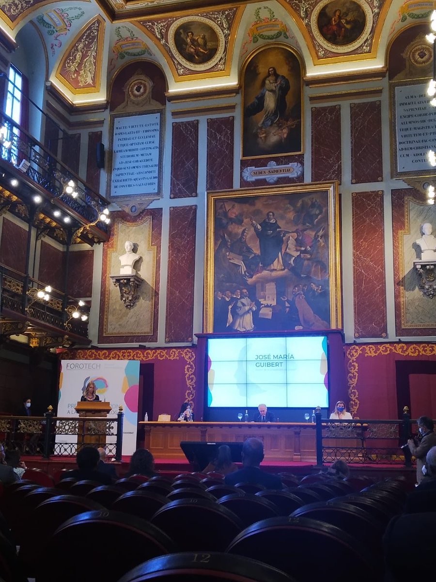 InnolabBilbao's tweet photo. ¡Buenos días desde el paraninfo de la universidad de @Deusto! Estamos aquí para conocer a la ganadora de la “VII Edición del #PremioAdaByron” a la Mujer Tecnóloga.
#ForoTech2020 https://t.co/xlMNC3TUrQ