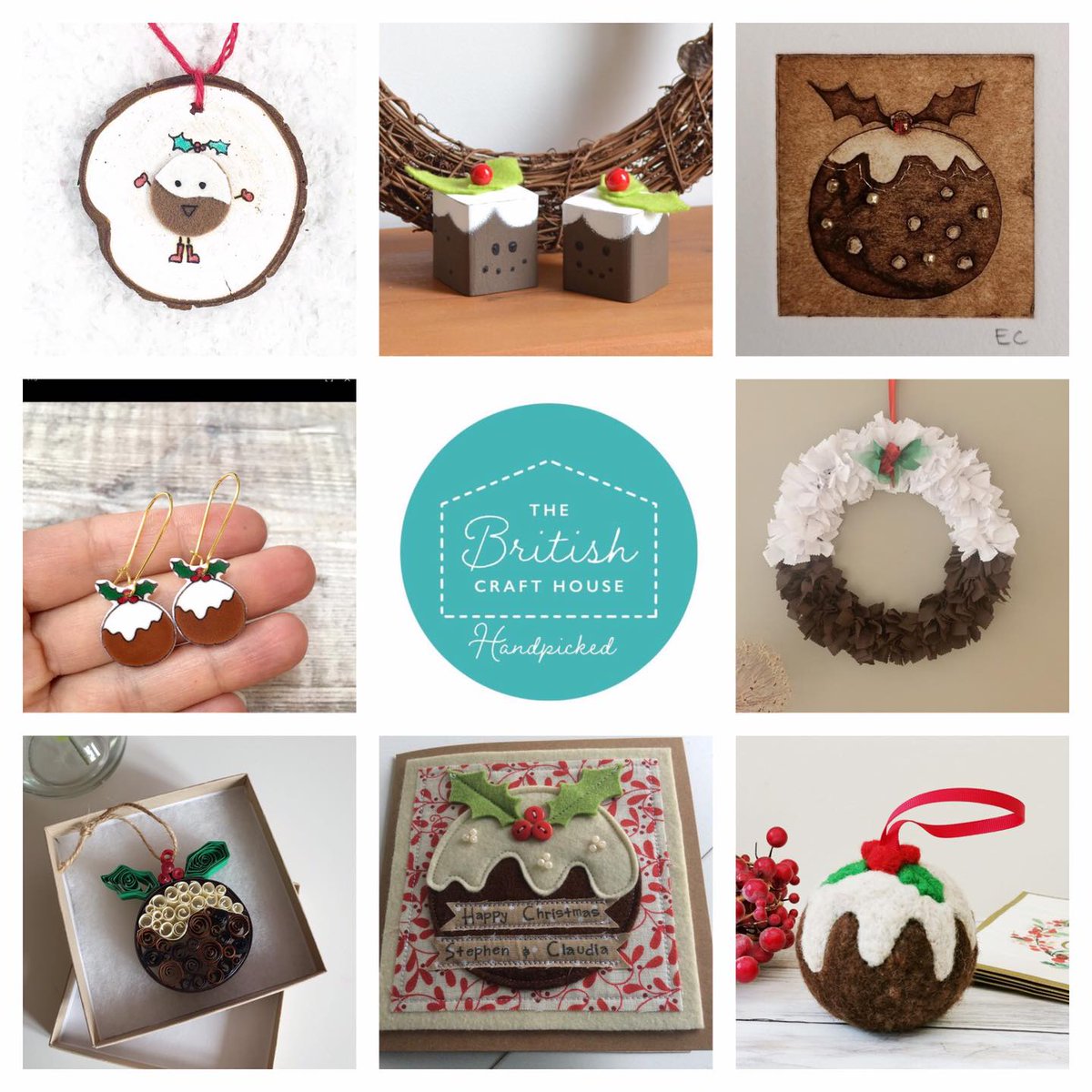 It's #teamworkthursday again over at <a href="/BritishCrafting/">BritishCraftHouse</a>.....and you thought you could only eat #Christmas Pudding! 😉 #teamtbch #Christmasgifts #shopearly