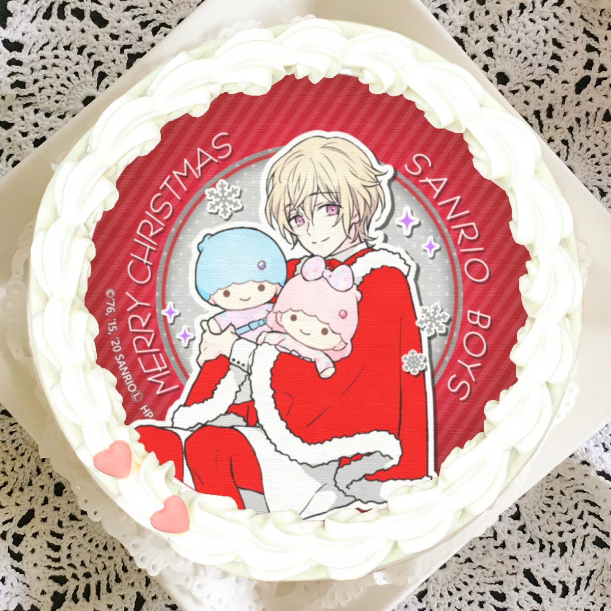 プリロール公式 キャラケーキ マカロン サンリオ男子 クリスマスケーキご予約受付中 ケーキのデザインは全12種 商品と同じ絵柄の購入特典缶バッジ付きで全国へお届けします 11月5日 木 まで 5 Off価格でご購入いただける早期ご予約