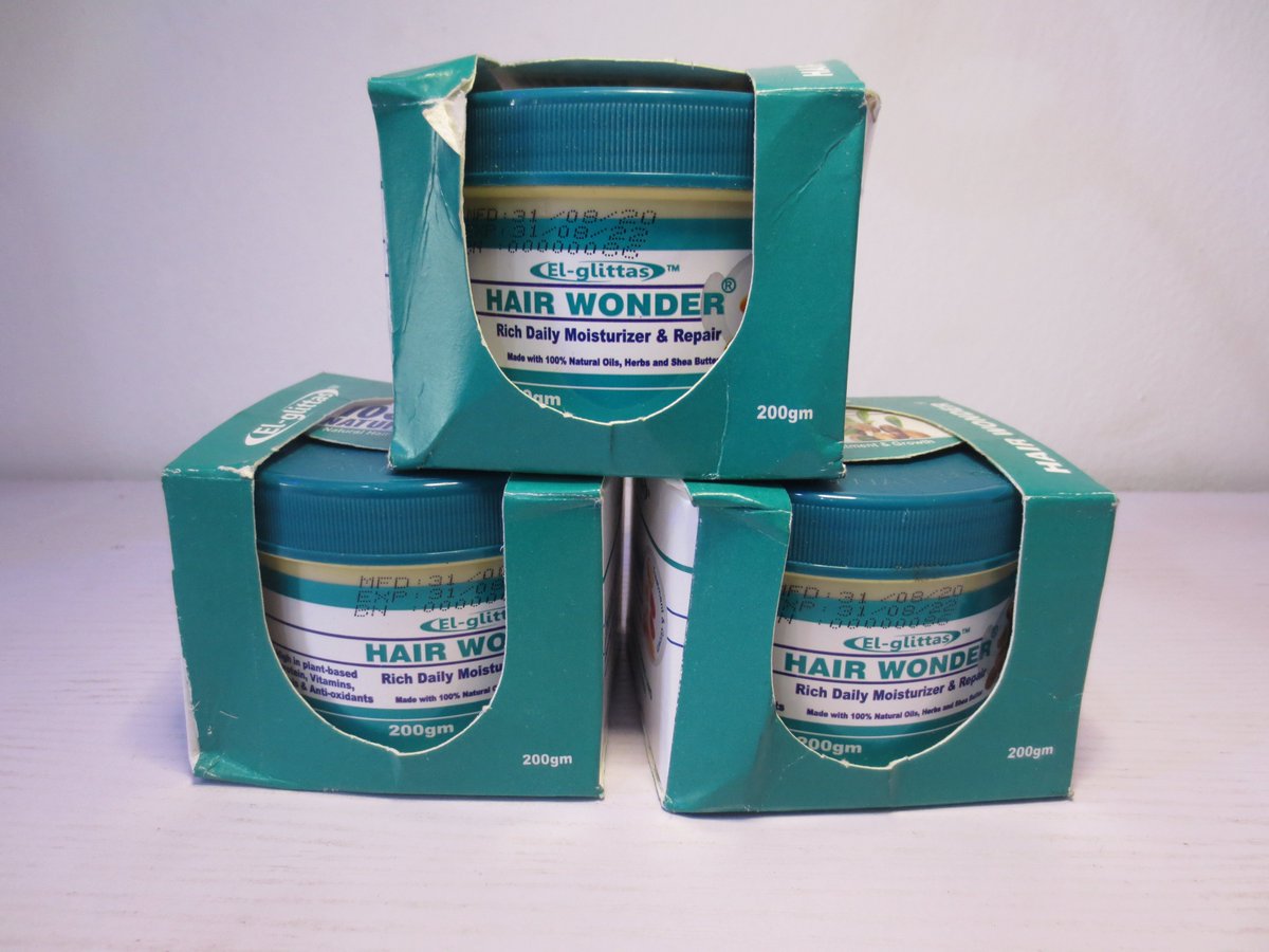 Ritall_Beauty's tweet photo. El-glittas Hair wonder Cream will help repair your hair and give it your desired look. It is a hair growth and repair formula formulated with 100% natural nutrients that nourish the hair from the scalp . 
Price: #550
#Ritall_beauty_care https://t.co/gxYisfolQZ