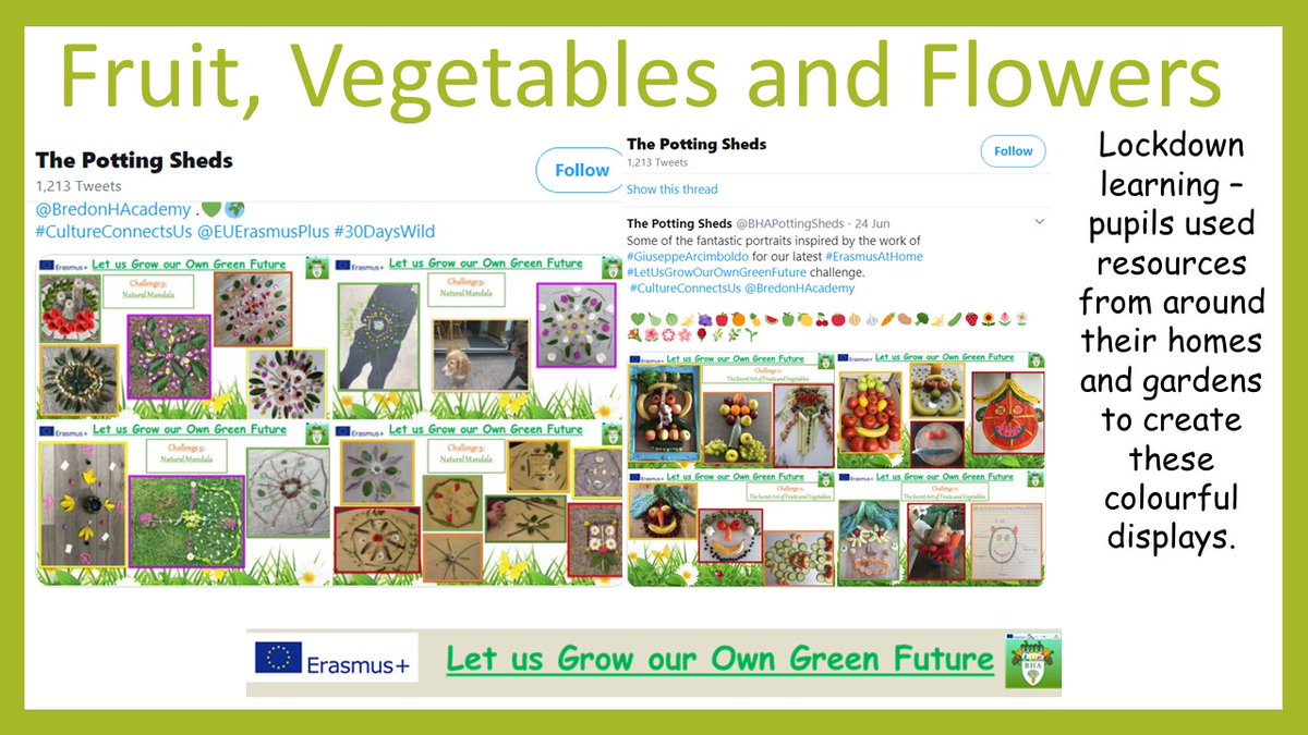 6/9‘Let Us Grow Our Own Green Future’  https://2gardens4learning.eu :