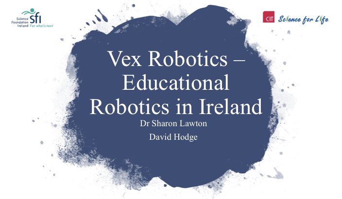 MTUScience4Life's tweet image. Dr Sharon Lawton, @CITScience4Life Officer, presenting on Vex Robotics this morning at the @EuseaEvents conference. 

#euseaevents #dissonance #publicengagement #CITAccess #STEMCIT