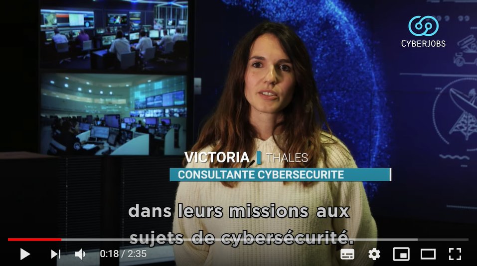 [#CyberMonth] Aujourd'hui, c'est Victoria qui vous fait découvrir le métier de Consultant #Cybersécurité 💁‍♀️ rs-thales.com/r/cybermonth_2…
