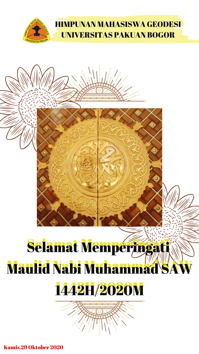[Selamat Memperingati Maulid Nabi Muhammad SAW]
Semoga segala keberkahan selalu bersama kita 💛