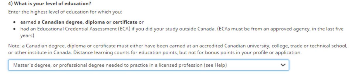 snehmekala's tweet photo. Hi,In the express entry (CEC) For the que 4,if my highest level of education is Masters(which is after Bachelor's).Both the degrees are not from Canada. So,do I've to get the WES evaluation for both the degrees or just Master's is good as it'll be my highest degree @CitImmCanada https://t.co/l3DVRtfdqH