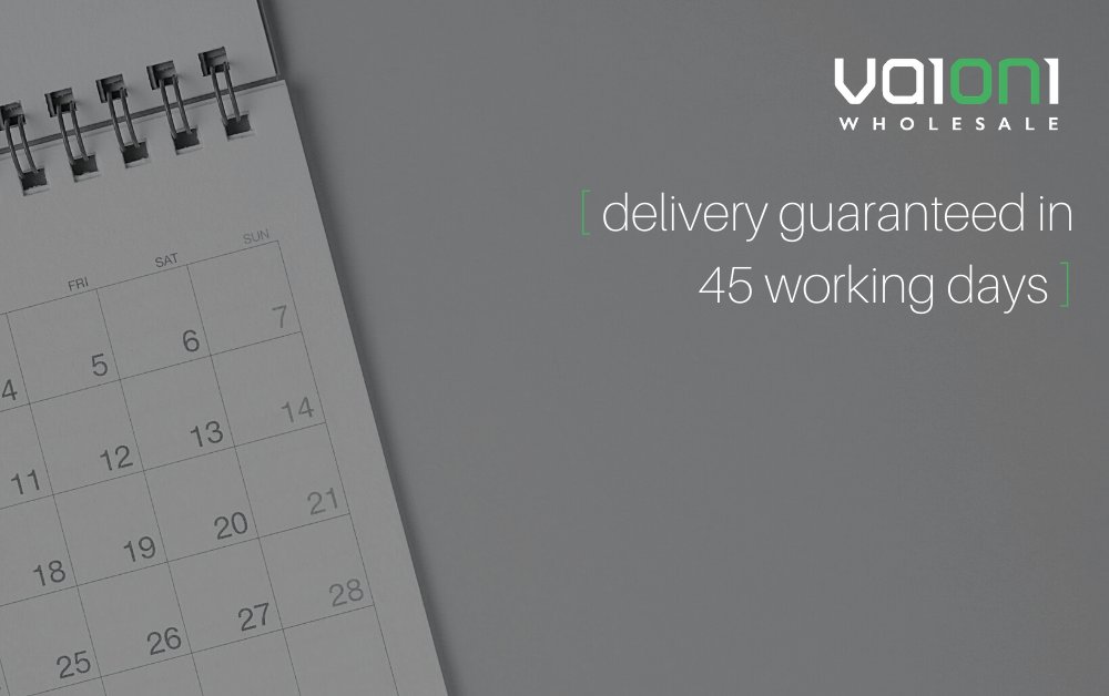 Our Kickstarting Business offer guarantees delivery within 45 working days. If that timescale can't be hit, we will give you a month's free rental for each five day period we're late. bit.ly/36GK287