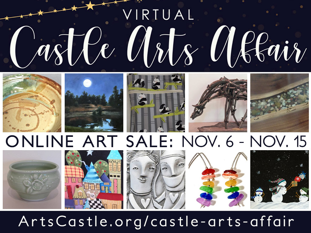 Castle Arts Affair - Online ART sale is ONE week from TODAY! #shoplocal #delawareohio artscastle.org/castle-arts-af…