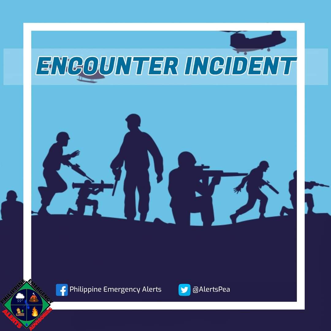AlertsPea's tweet photo. BREAKING NEWS: Ongoing encounter incident at Vicinity of Brgy. Upper Cabengbeng, Sumisip, Basilan. Standby for more updates.

#EncounterIncident #Sumisip #Basilan https://t.co/7sx4eXYmKp