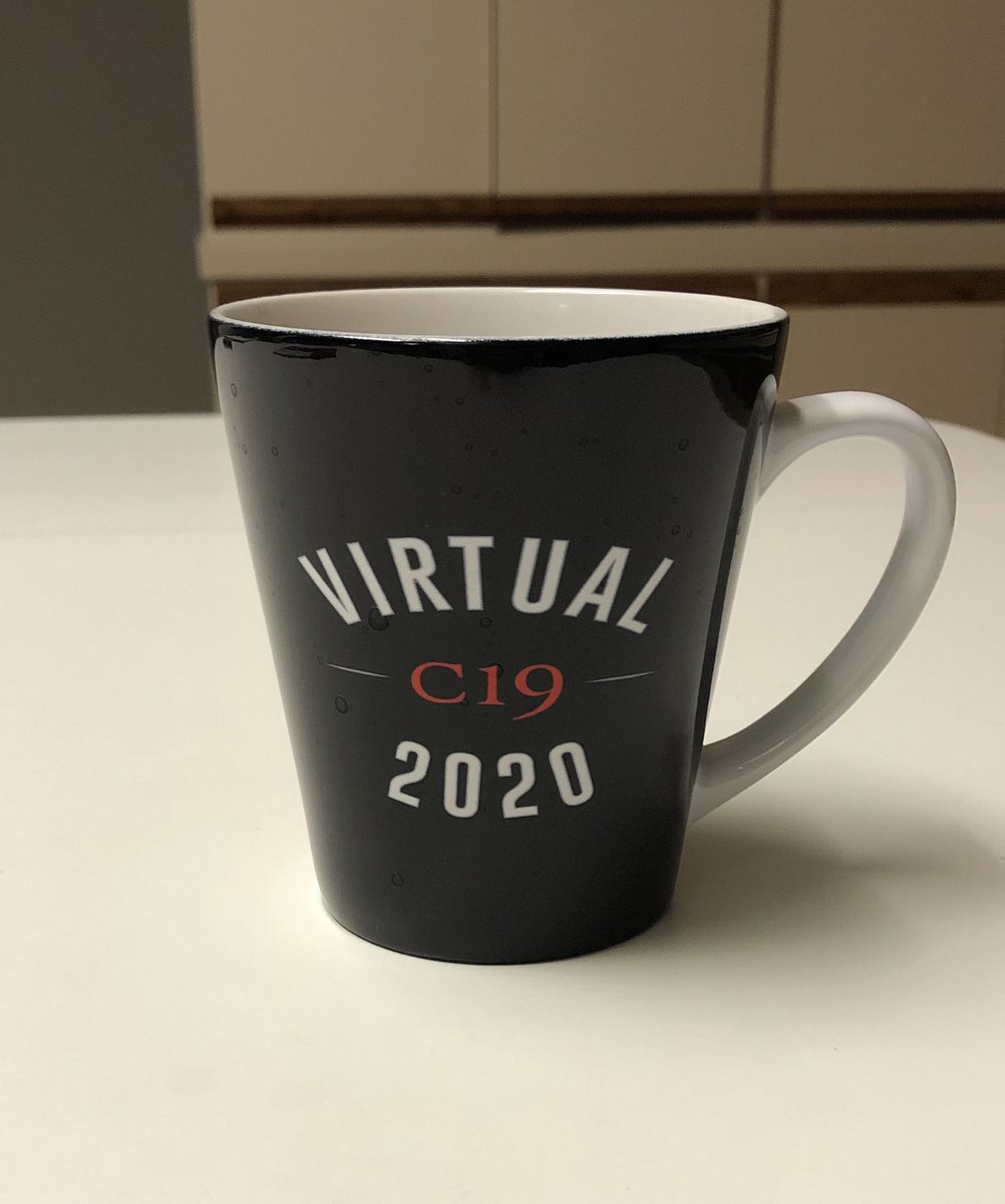 MrSidetable's tweet photo. It’s a #VirtualC19 swag kind of morning! https://t.co/LFZDhBrfLG