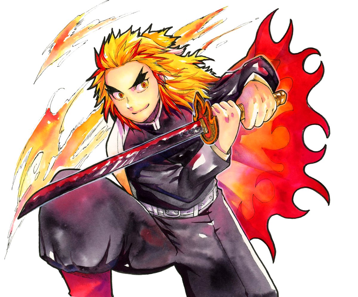 忙しくて鬼滅の映画見に行けないので今まで描いた鬼滅絵載せます