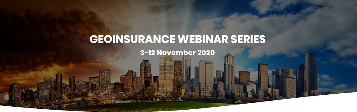 Gamma_irl's tweet photo. Gamma's #GeoInsurance Webinar Series starts on November 3 >> https://t.co/AYzkhosae1 << Have you registered yet?
It will focus on advances in #catastrophe #modelling, the evolution of #risk #data, & #climate #change forecasting in the general #insurance and #reinsurance sectors. https://t.co/SN1YyQJaBM