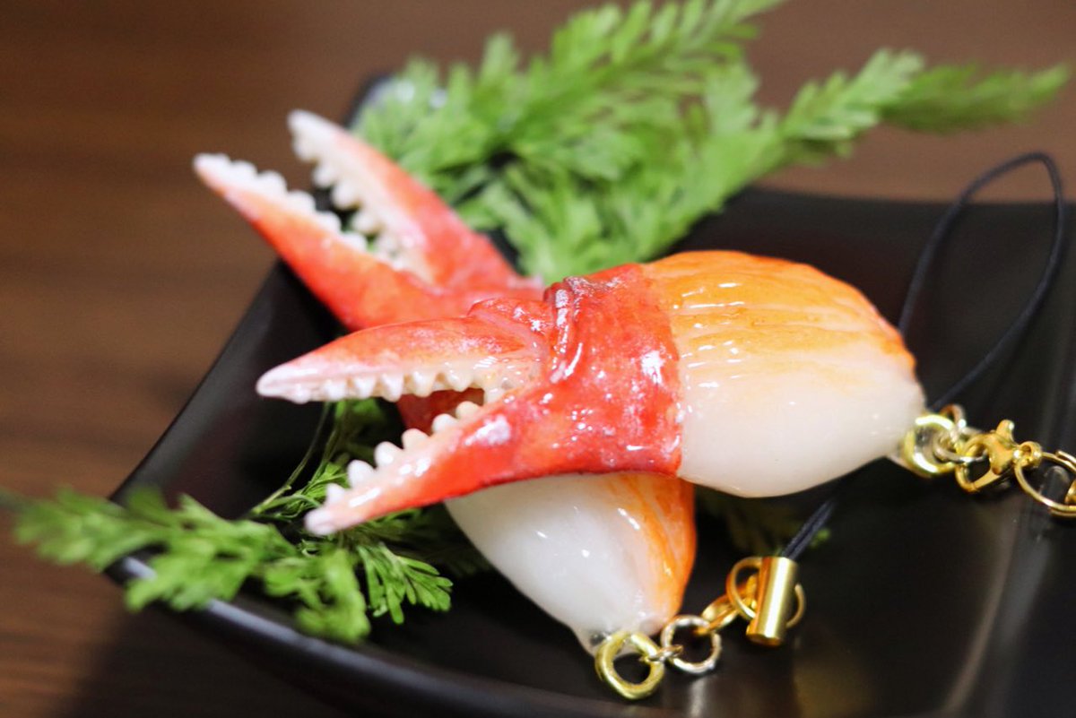 たあこ 粘土で食べ物をつくる人 Ar Twitter 小さなカニ爪のキーホルダー できあがりました つるんっと美味しい蟹の身を 粘土で仕上げました W デザフェス デザフェス52 樹脂粘土 キーホルダー ハンドメイド 蟹 T Co Kdqrytu04n T Co