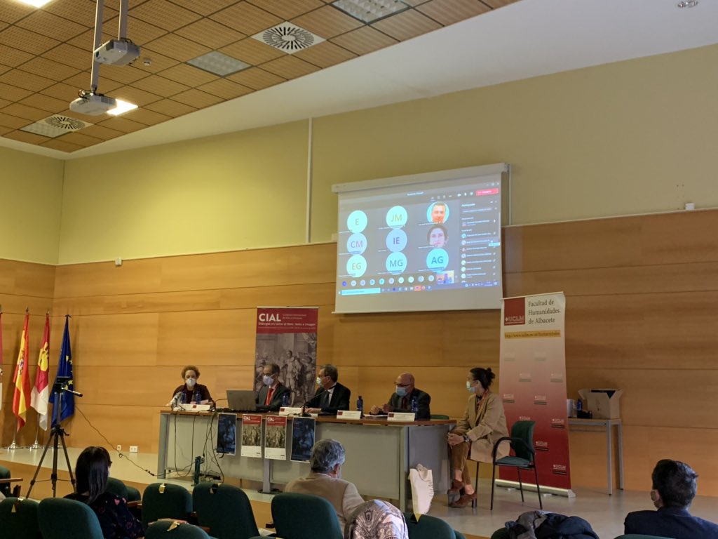 Humanidades Uclm Albacete On Twitter Acto Inaugural Del Cial Congreso Internacional De Arte Y Literatura Dialogos En Torno Al Libro Texto E Imagen Facultad De Humanidades De Albacete Uclm I