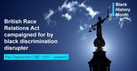 CapitaHD's tweet photo. Paul Stephenson OBE is a disrupter. He led the fight against discrimination helping to create Britain’s Race Relations Act. Innovation &amp; disruption are not only the key to business success, but to challenge unconscious bias. We're celebrating black innovators &amp; disrupters. #BHM https://t.co/ejnC92WX8j