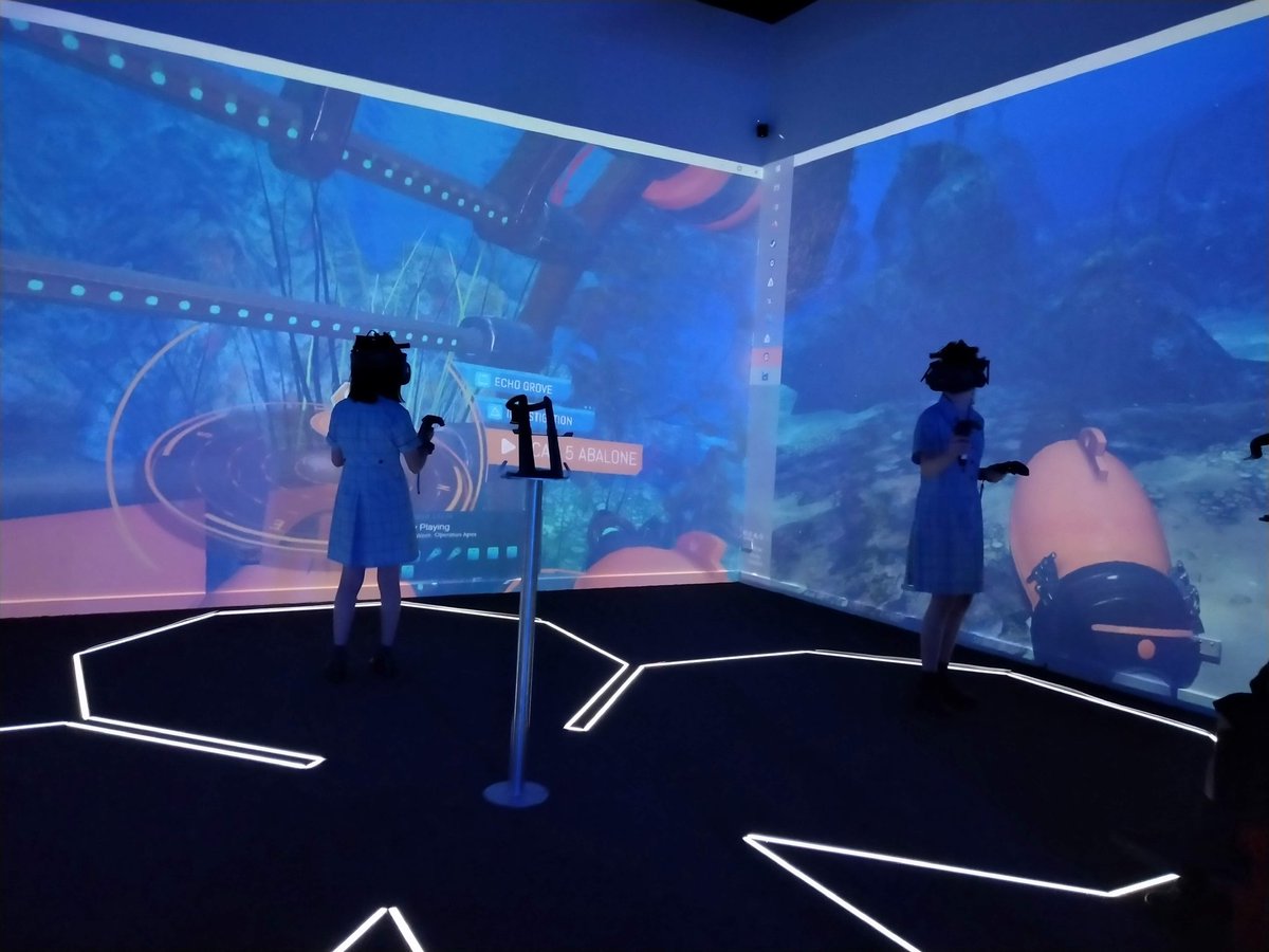 MsMarissaKate's tweet photo. Wow! It's been a jam packed start to Term 4 with our Queensland Symposiums and loads of visits to the STEM Innovation Lab already! I'm loving the chats with passionate teachers and geeking out with students over their creative VR endeavours. Keep it coming! https://t.co/WyM4ro4S7q