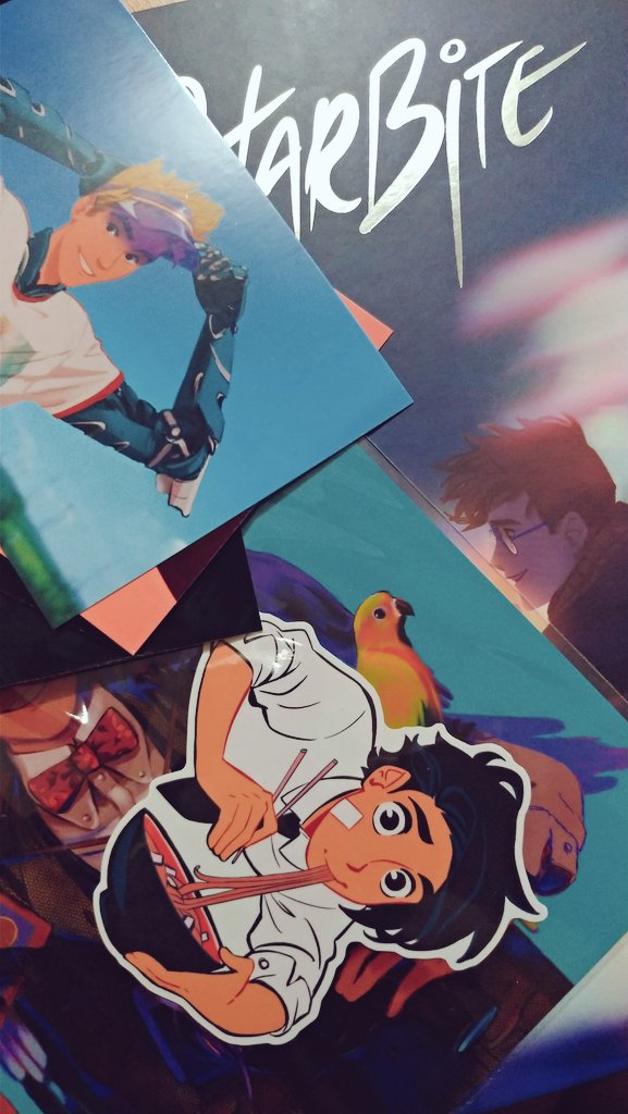 valpuddles's tweet image. The babies are finally here! Thank you @PrinceCanary for sharing your art with us!

#starbite