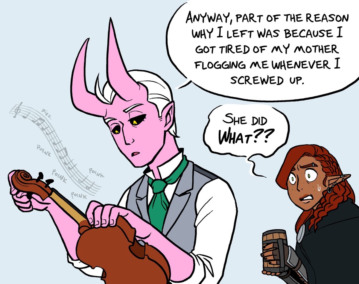 Party mom > backstory mom 