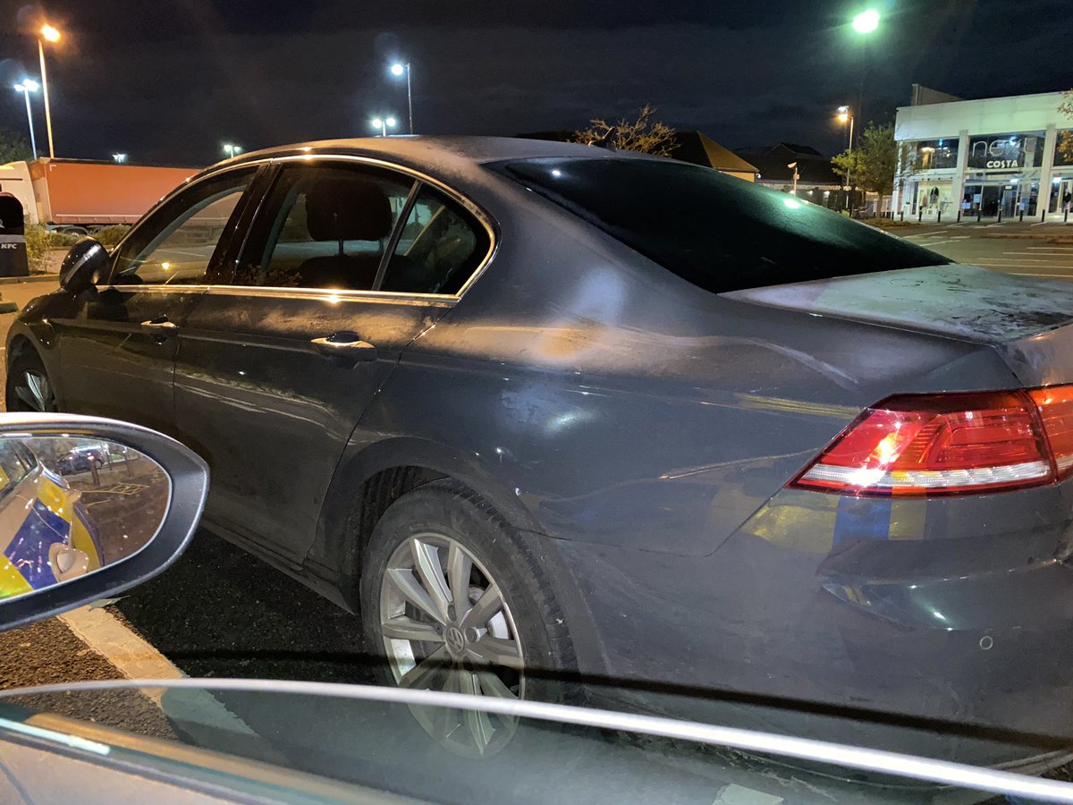 SpcChief's tweet image. Another vehicle taken off the streets last night due to no insurance again