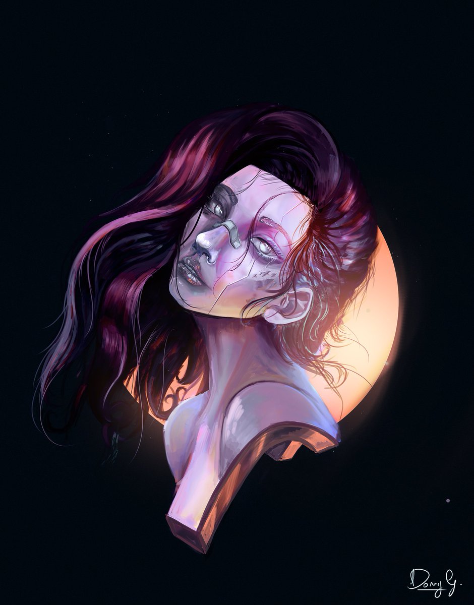 MindsofDan's tweet image. Shattered Sunset // Digital Painting