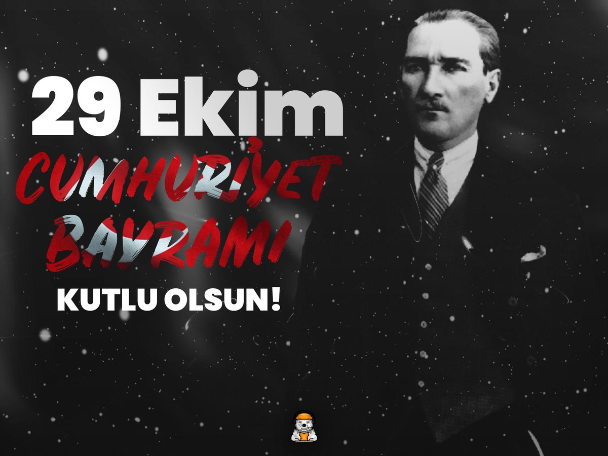 Cumhuriyetimizin 97. yılı kutlu olsun. 🇹🇷