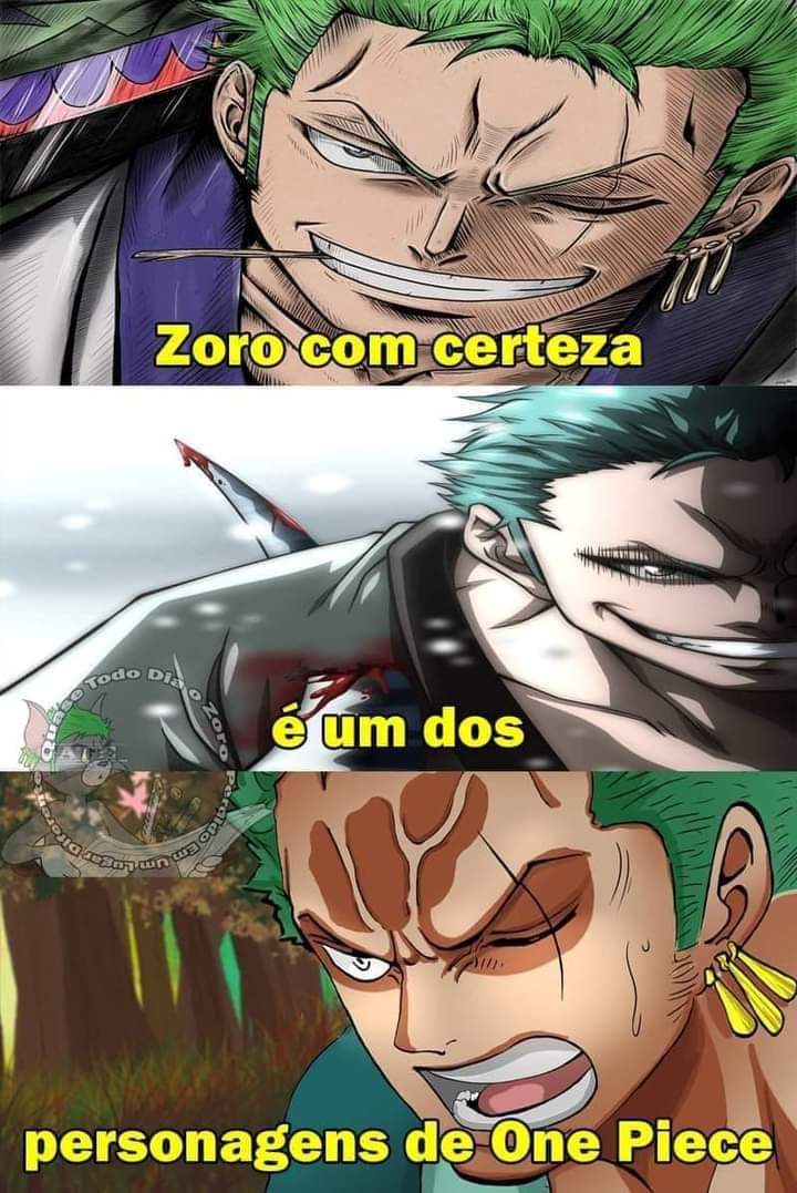 O ZORO SOLA KKKK MEMES DE ONE PIECE