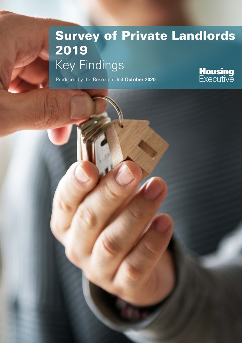 Did you know the majority of private landlords in NI own only 1 or 2 rental properties? Our Research team have published a report highlighting the views & experiences of private landlords in NI. Read more here bit.ly/3kEvTML Key findings are also on our website.