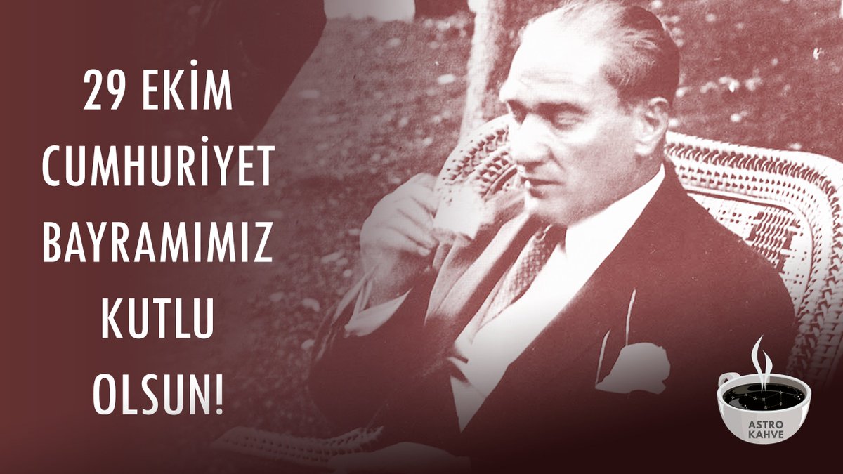 Bayramımız kutlu, cumhuriyetimiz daim, ışığımız Mustafa Kemal Atatürk olsun.
