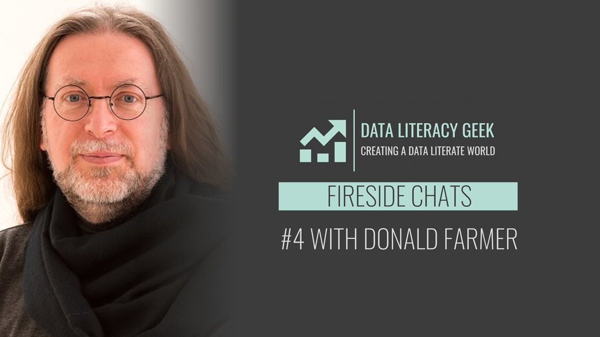 DataLitGeek's tweet photo. @DonaldTreeHive sat down with us to chat about monkeys, bananas, #dataanalytics, #corporate #culture and the #human element. If you want to find out how this all fits together, head over to #DataLiteracyGeek and check out Episode 4 of our #FiresideChats. https://t.co/4yXVzqp9Gj https://t.co/UnVnodGgRF