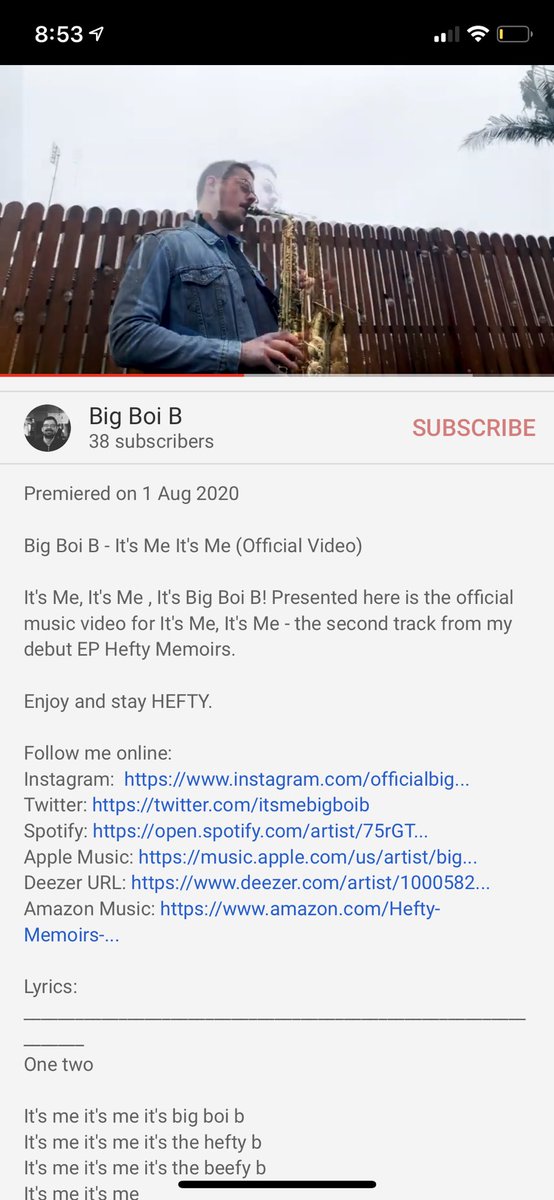 itsmebigboib's tweet photo. If you haven’t done already please go check out my music video https://t.co/UaZJfLcF7G if you have a video you would like me to watch, comment a link on this tweet and I will watch it and let you know what I think 😄🙏 

#music #musicvideo #youtubemusic #youtube #youtuber #Share https://t.co/gphKGWfydp