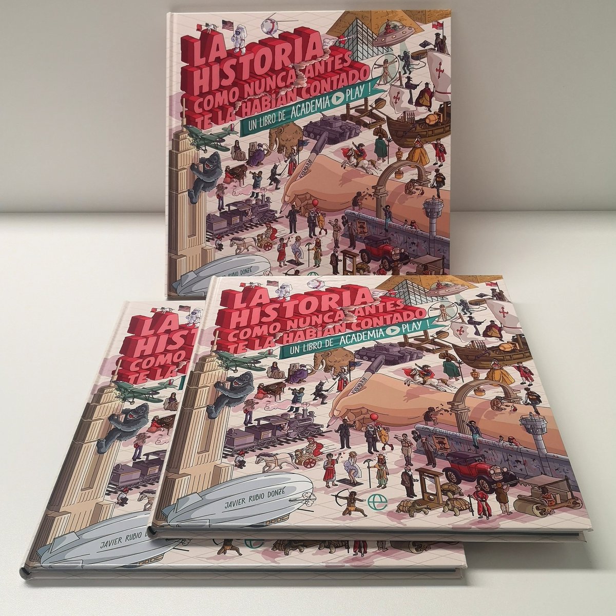 ¡10 EDICIONES! 

Sorteamos 2 libros de esta décima edición especial en TAPA DURA.

¿Cómo participar?

1️⃣ Sigue a <a href="/esferalibros/">La Esfera de los Libros</a>
2️⃣ Sigue a <a href="/academiaplay/">Academia Play</a>
3️⃣ Haz RT (Retuit) 🔁

(Haremos un sorteo. Si debajo de este tuit pones una foto de un libro nuestro participarás dos veces)