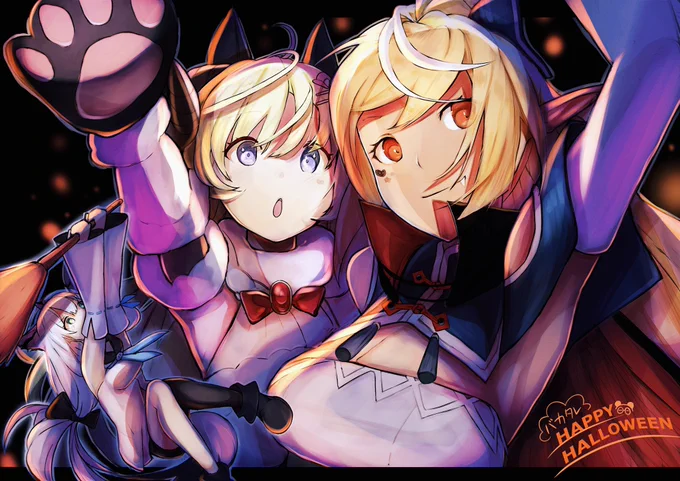 『いたずらしちゃうぞっ!🎃👻🧛‍♀️』
#ハロウィン #絵フブキ #しらぬえ #つのまきあーと #バカタレ共 