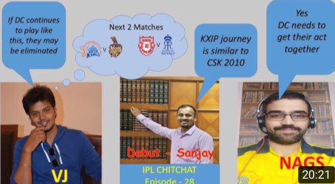 TweetToExplore's tweet photo. Hello guys,

IPL ChitChat Episode-28 is now streaming on YouTube 🔥

To watch the full video click on the link below 👇
https://t.co/7Qr5V5QihO

Review KXIP vs KKR
SRH vs DC
Preview of CSK vs KKR

Presentation Credit - Nagesh
Appearance - Sanjay, Nagesh
Host - Vj Vijay

#IPL https://t.co/KTyv75NNdU