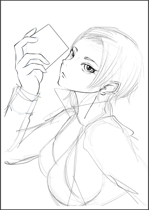 全っ然記憶にない下書きが出てきた... 