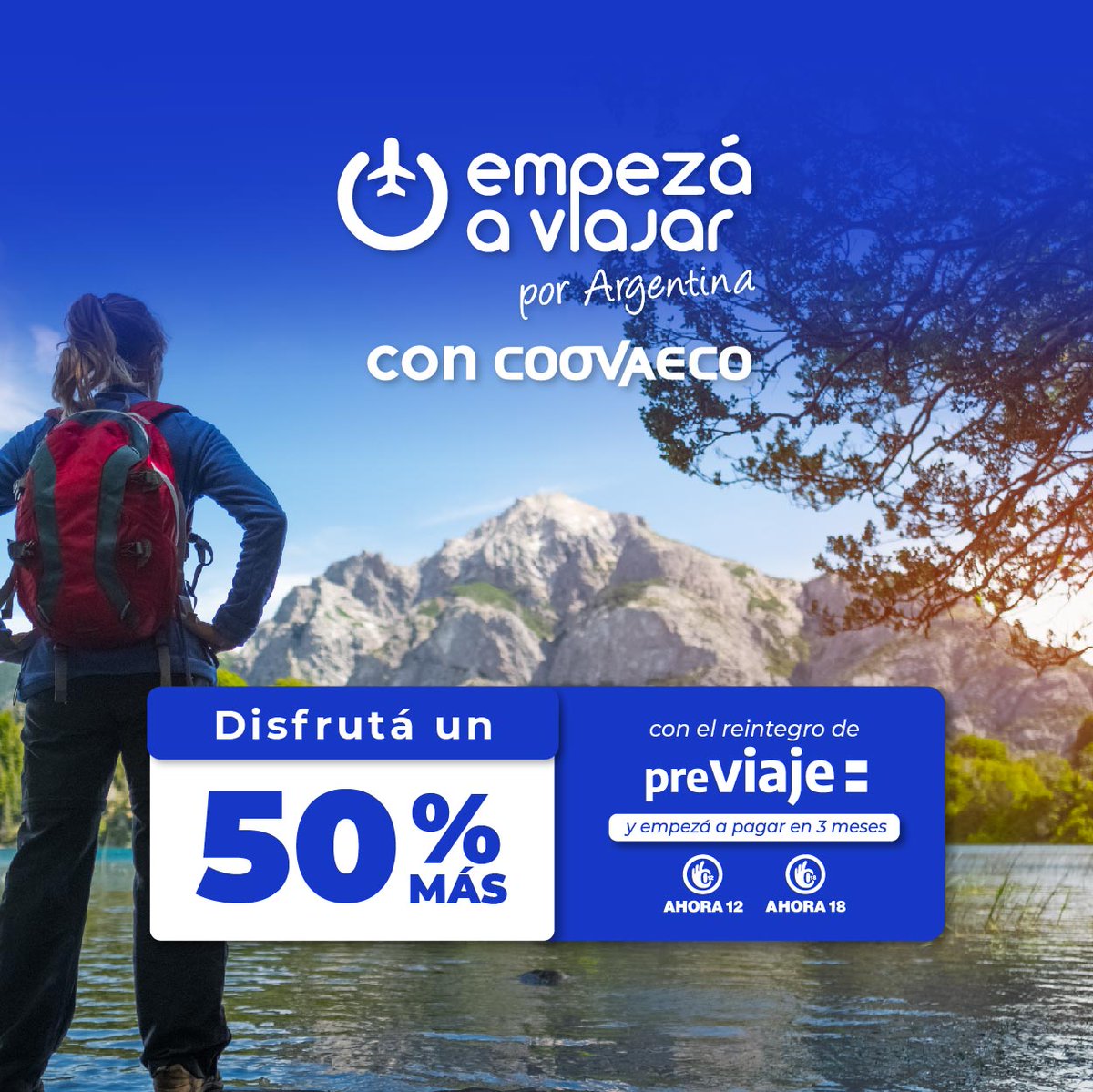 #EmpezáAViajar por #Argentina y #PreViaje y disfrutá un 50% más!!!