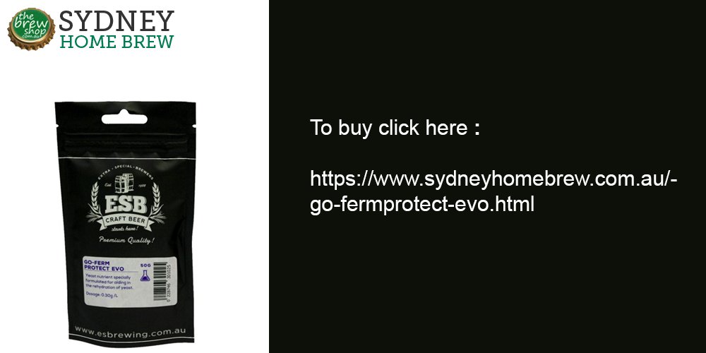 SydneyHomeBrew1's tweet image. GoFerm Protect Evolution 50g

Get the best ingredients at the best prices

For details: sydneyhomebrew.com.au/go-fermprotect…

#BEER  #beermaking #beerbrewery #beerlovers