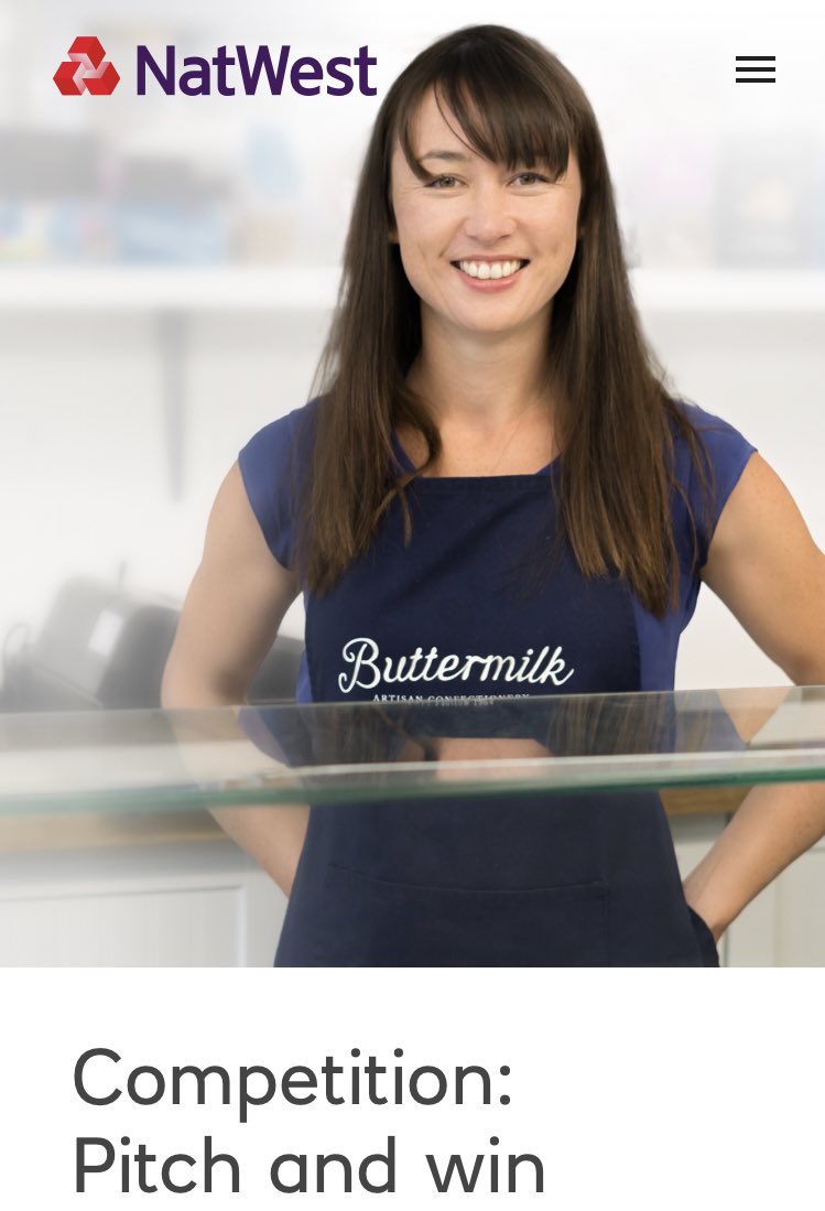 Deadline 2nd Nov | We’re working with ITV and advertising agency Pablo to give three SME owners the chance to win their own professionally filmed and produced advertisement, as well as tailored airtime, worth over £150,000 each.
extraordinary.natwestbusinesshub.com