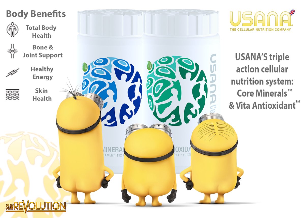 BrianWarnick1's tweet photo. 💥💥💥Give your health 💪🏻 a healthy boost by feeding your cells 🧬🧬🧬 with Cellular nutrition on a daily basis 🛡 bridging the gap with Usana Core Minerals and Vitamins loaded with powerful Antioxidants 💥💥💥 
Order yours today 👇👇👇👇👇👇👇
https://t.co/dO68rxtKHb https://t.co/e0t6ENkuPI