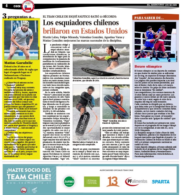 Hoy <a href="/ElMercurio_DEP/">Deportes El Mercurio</a> destaca actuación en 🇺🇸 de nuestros seleccionados /