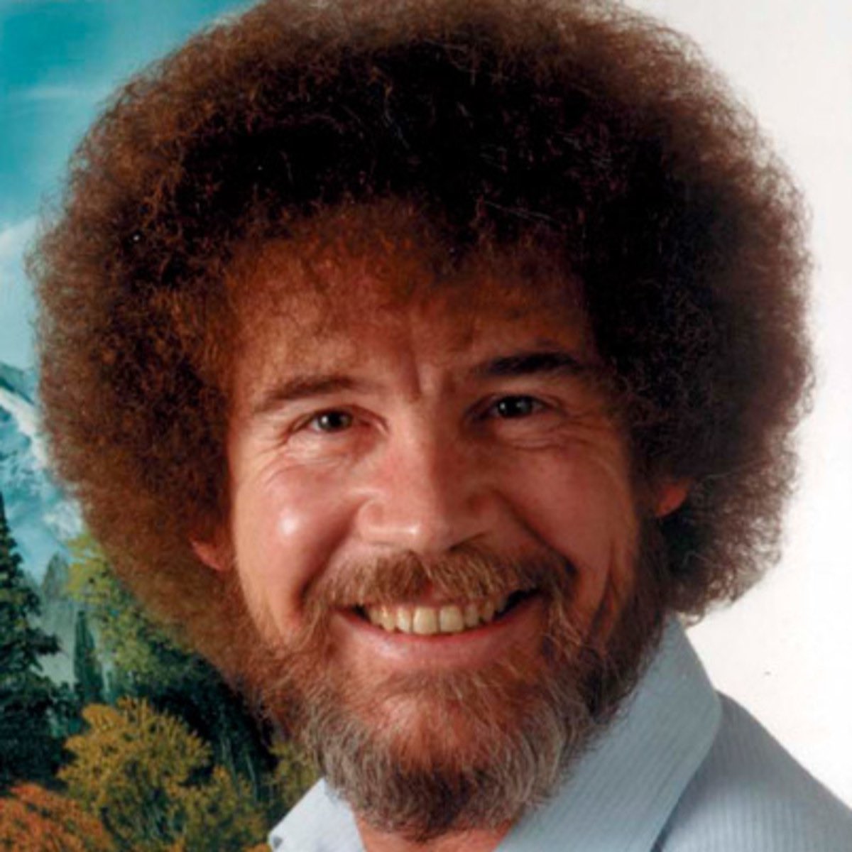 Happy birthday to the legend himself, love you bob ross 