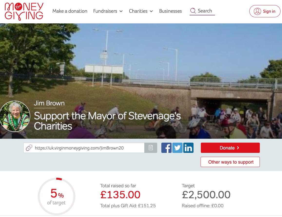 Stevenage Mayor tweet media