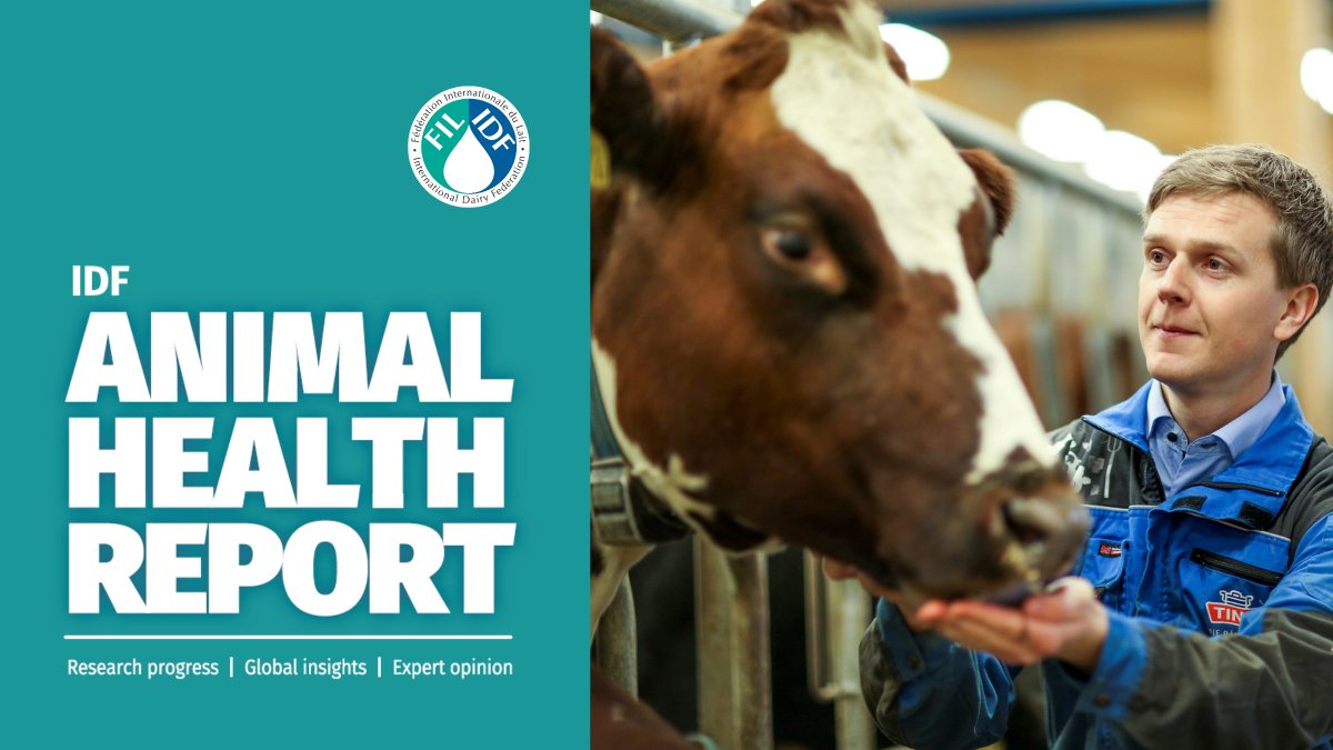 Released today | The 14th edition of the IDF Animal Health Report - illustrates the importance of #animalhealth and #animalwelfare for #sustainable #dairy production, providing information and practical insight. 

Download your free copy: bit.ly/34Diwa0