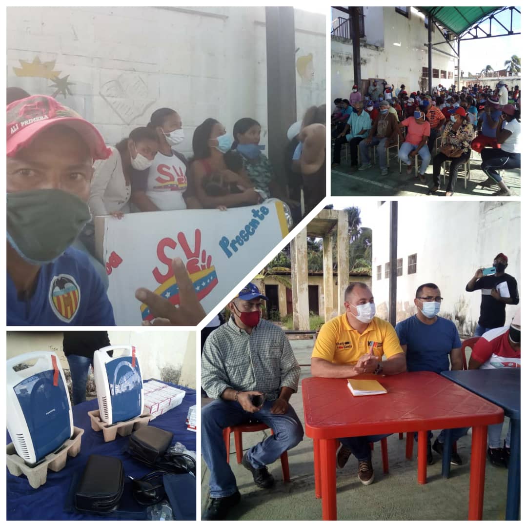 MSomosVFALCON's tweet photo. Puntos tratados: 1) Atención integral a todos los brigadistas de somos Venezuela, UBCH, CLAP, entre otros, 2) Las problemáticas del Centro de Salud "Modesto Haikel, Ambulatorio de las Delicias y el CEI "José Ramón Yepez", 3) Deporte, Chávez Vive. Venezuela es libre y soberana. https://t.co/j2sAk0WBH8